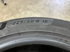 タイヤ 18インチ中古ミシュラン225/50R18　1本×6部取り付け工賃込T68
