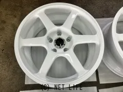 ホイール 17インチリペイント品AVS　モデルT6(ホワイト)4本Set　J63