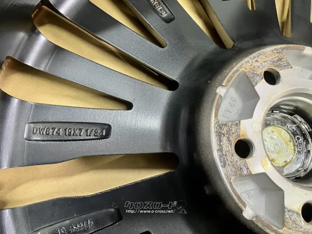 ホイール 19インチ中古AME シャレン XR-75 MONOBLOCK 4本 J65