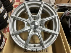 ホイール・タイヤ 14インチ新品ザインEK（シルバー）4本Set新品タイヤ付