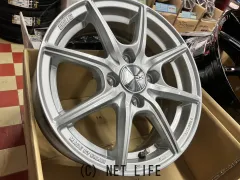 ホイール・タイヤ 14インチ新品ザインEK（シルバー）4本Set新品タイヤ付