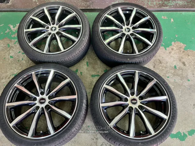 ホイール・タイヤ 18インチ中古WEDS テッド スイング 4本Set中古タイヤ付J82