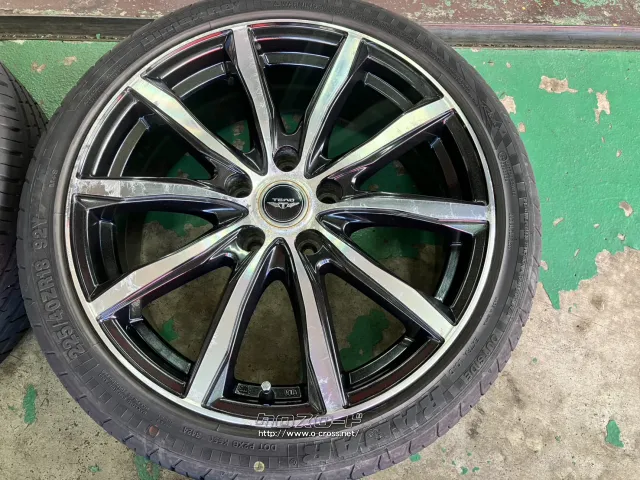 ホイール・タイヤ 18インチ中古WEDS テッド スイング 4本Set中古タイヤ付J82