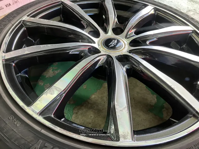ホイール・タイヤ 18インチ中古WEDS テッド スイング 4本Set中古タイヤ付J82