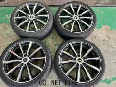ホイール・タイヤ 18インチ中古WEDS テッド スイング 4本Set中古タイヤ付J82