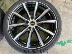 ホイール・タイヤ 18インチ中古WEDS　テッド　スイング　4本Set中古タイヤ付J82
