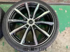 ホイール・タイヤ 18インチ中古WEDS　テッド　スイング　4本Set中古タイヤ付J82