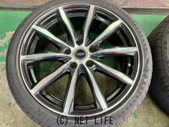 ホイール・タイヤ 18インチ中古WEDS テッド スイング 4本Set中古タイヤ付J82