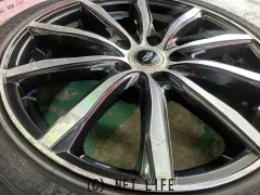 ホイール・タイヤ 18インチ中古WEDS　テッド　スイング　4本Set中古タイヤ付J82