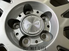 ホイール・タイヤ 17インチ中古KYOHO プレディクト 4本Setバリ溝中古タイヤ付 J83