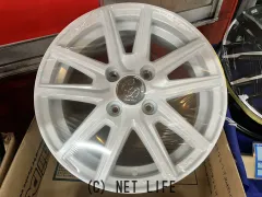 ホイール・タイヤ 14インチ新品KYOHOスマックデコルカヌレ(WH)4本Set新品国内タイヤ付