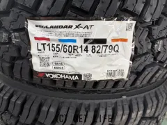 タイヤ 新サイズ！ヨコハマジオランダーXAT　155/60R14　４本SET