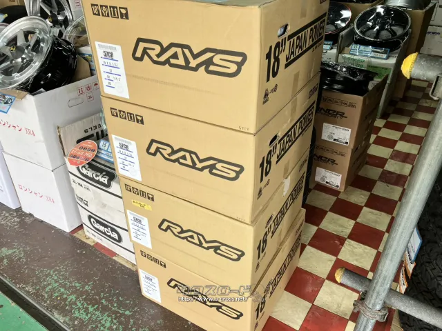 ホイール 18インチ新品RAYS グラムライツ57CRリミテッド(RB) 4本Set