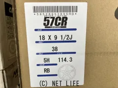 ホイール 18インチ新品RAYS　グラムライツ57CRリミテッド（RB）　4本Set