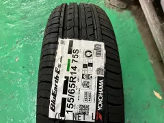 ホイール・タイヤ 14インチ新品エクシーダE08(ダークシルバー)4本Setヨコハマタイヤ付