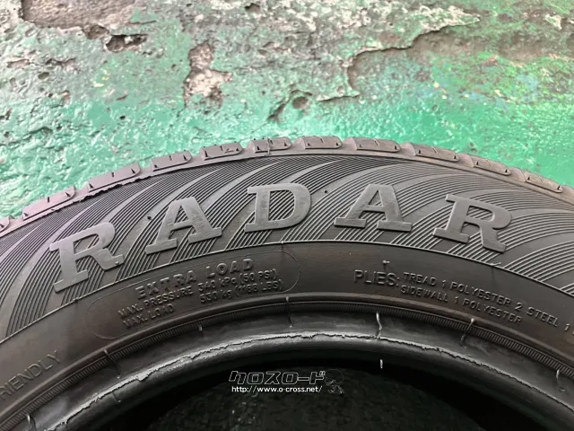 タイヤ 14インチ中古レーダー175/65R14 1本×8部取り付け工賃込T39