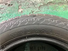 タイヤ 14インチ中古レーダー175/65R14 1本×8部取り付け工賃込T39
