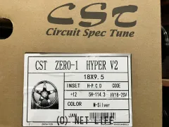 ホイール 18インチ新品CST ZERO-1 HYPER V2(シルバー)4本Set