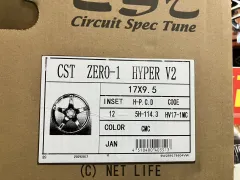 ホイール 17インチ新品CST ZEROー1 HYPER V2(CSTメタルコート)4本S