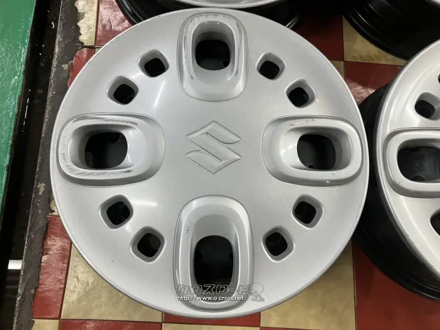 ホイール 14インチ中古スズキスペーシア純正スチール4本set K32