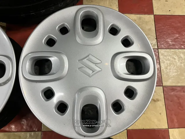 ホイール 14インチ中古スズキスペーシア純正スチール4本set K32