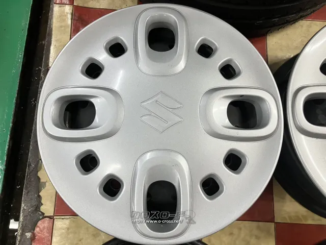 ホイール 14インチ中古スズキスペーシア純正スチール4本set K32