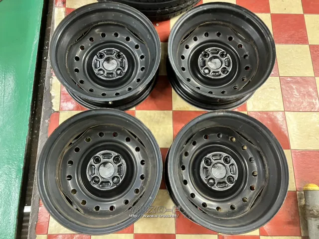 ホイール 14インチ中古スズキスペーシア純正スチール4本set K32