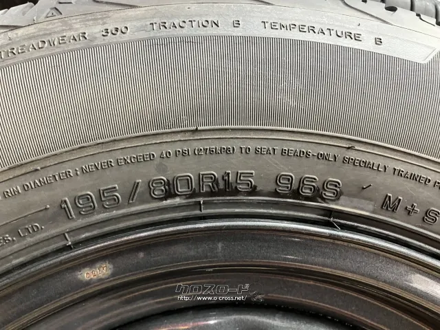 ホイール・タイヤ 15インチ中古スズキジムニーシエラJB74W純正スペアタイヤ1本J41