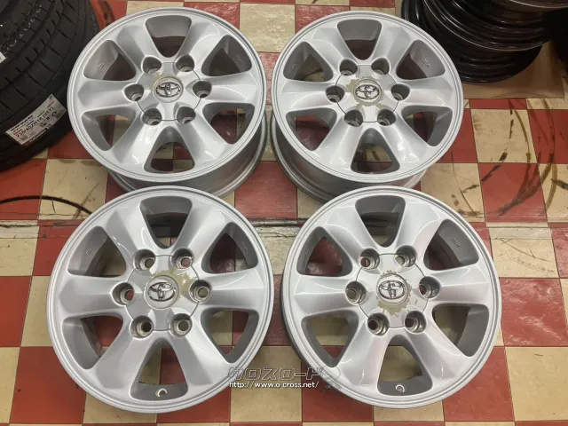 ホイール 15インチ中古トヨタハイエース200系 純正アルミ4本Set J44