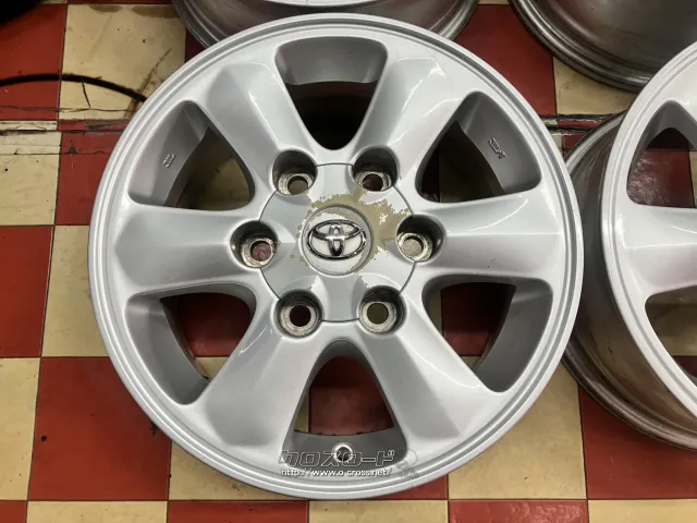 ホイール 15インチ中古トヨタハイエース200系 純正アルミ4本Set J44