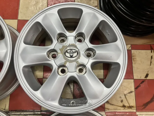 ホイール 15インチ中古トヨタハイエース200系 純正アルミ4本Set J44