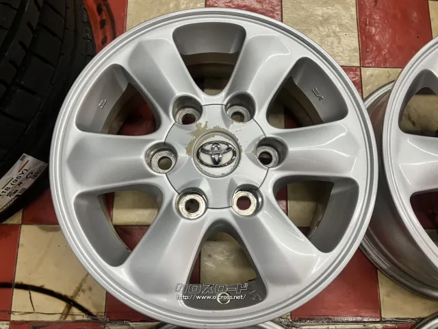 ホイール 15インチ中古トヨタハイエース200系 純正アルミ4本Set J44