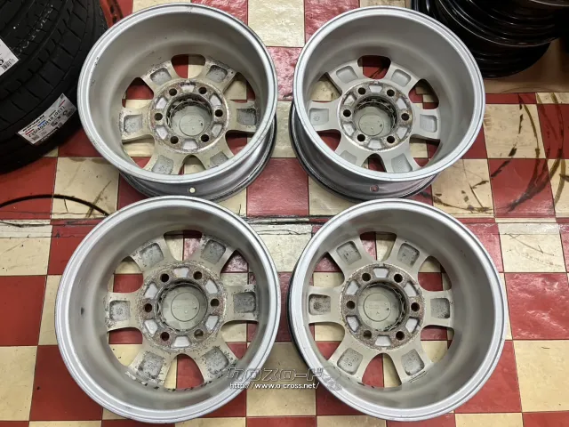 ホイール 15インチ中古トヨタハイエース200系 純正アルミ4本Set J44