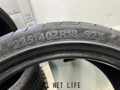 タイヤ 18インチ中古レーダー225/40R18　1本×8部取り付け工賃込T68