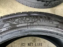 タイヤ 19インチ中古ヨコハマ225/45R19　４本set取り付け工賃込T70