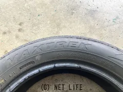 タイヤ 14インチ中古マックストレック155/65R14 1本×8部取り付け工賃込T76