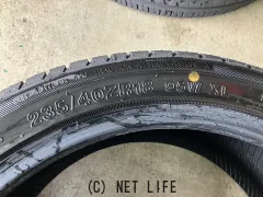 タイヤ 18インチ中古ウィンラン235/40R18　１本×9部取り付け工賃込みT77