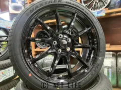 ホイール・タイヤ 17インチ新品GスピードG05　4本Set新品タイヤ付
