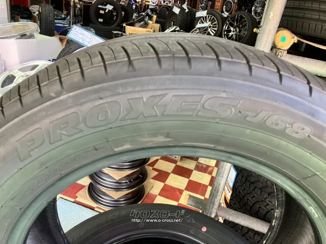 タイヤ 16インチ新車外しTOYOプロクセスJ68 205/60R164本取付込T62