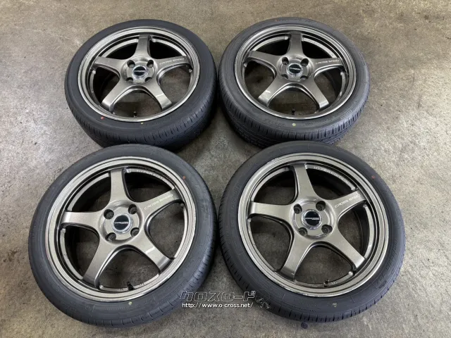 ホイール・タイヤ 16インチ中古クロススピードCR5 中古タイヤ165/50R164本セットk61