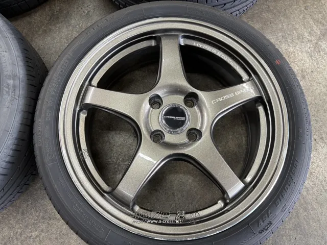 ホイール・タイヤ 16インチ中古クロススピードCR5 中古タイヤ165/50R164本セットk61