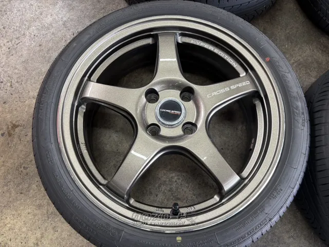 ホイール・タイヤ 16インチ中古クロススピードCR5 中古タイヤ165/50R164本セットk61