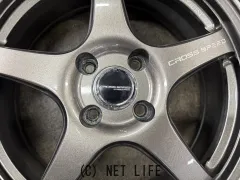 ホイール・タイヤ 16インチ中古クロススピードCR5　中古タイヤ165/50R16４本セットk61