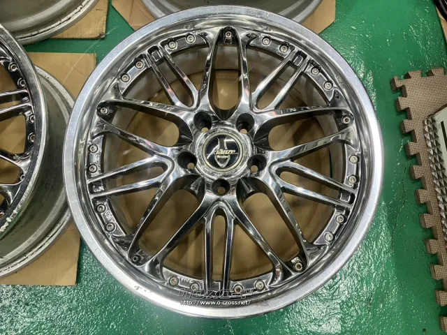 ホイール 17インチ中古Wedsクレンツェ ブォルフェス(SMB)4本set J70