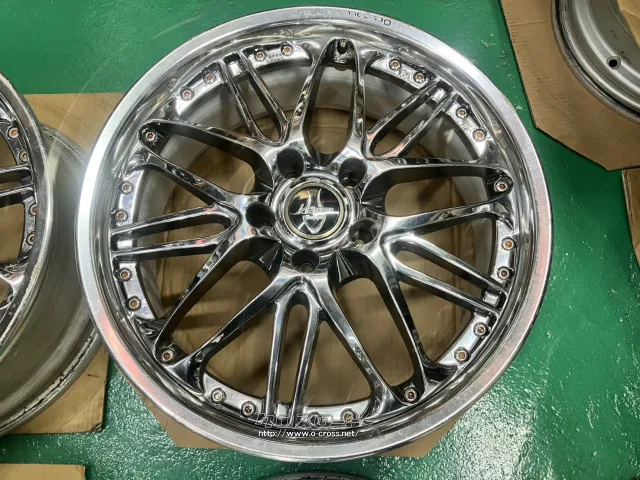 ホイール 17インチ中古Wedsクレンツェ ブォルフェス(SMB)4本set J70