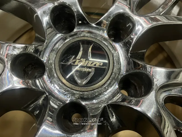 ホイール 17インチ中古Wedsクレンツェ ブォルフェス(SMB)4本set J70