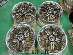 ホイール 17インチ中古Wedsクレンツェ ブォルフェス(SMB)4本set J70