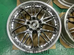 ホイール 17インチ中古Wedsクレンツェ ブォルフェス(SMB)4本set J70