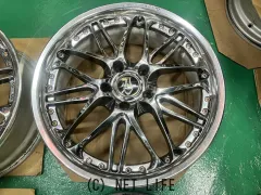 ホイール 17インチ中古Wedsクレンツェ ブォルフェス(SMB)4本set J70