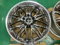 ホイール 17インチ中古Wedsクレンツェ ブォルフェス(SMB)4本set J70
